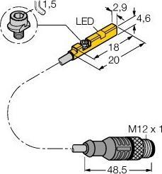Produktbild Turck Magnetfeldsensor