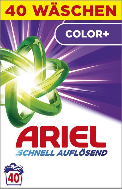 Productafbeelding Ariel Kleur+ (40 Wascycli, Waspoeder)