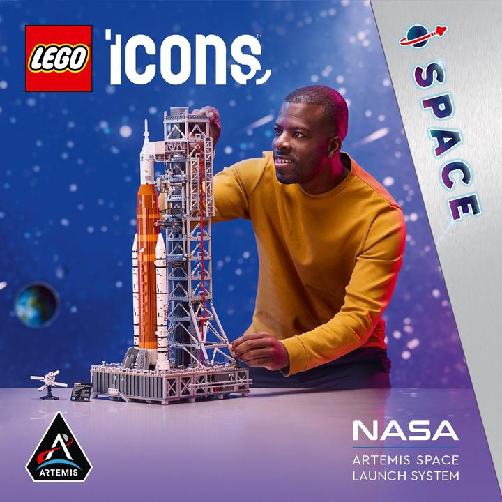 Produktbild LEGO NASA Artemis Startrampe (10341, LEGO Icons, LEGO Seltene Sets)