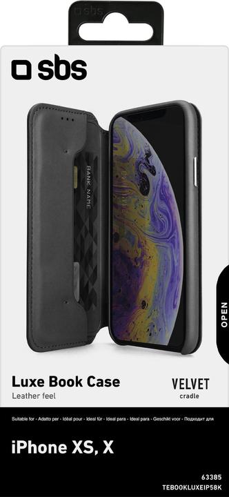 Immagine prodotto SBS Copertina pieghevole Luxe (Apple iPhone X)