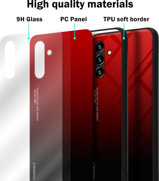 Image du produit Cadorabo TPU 2 couleurs Housse en verre (Samsung Galaxy A13 5G)