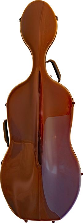 Actual product image JML Cello case 4/4 dark red - 50% carbon (Cello)