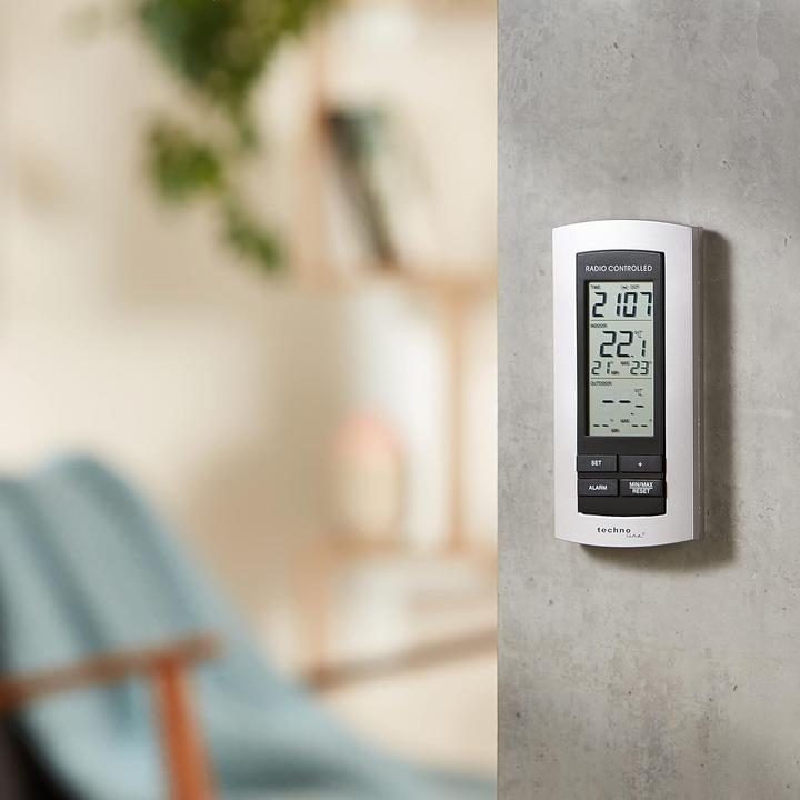 Actual product image Technoline WS 9140 digital wireless thermometer Wireless weather station with outdoor sensor