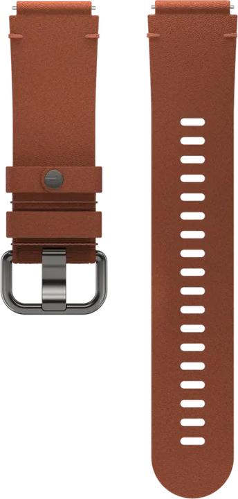 Polar HORLOGEBANDJE 20MM LEATHER Brons M/L (Silicone)