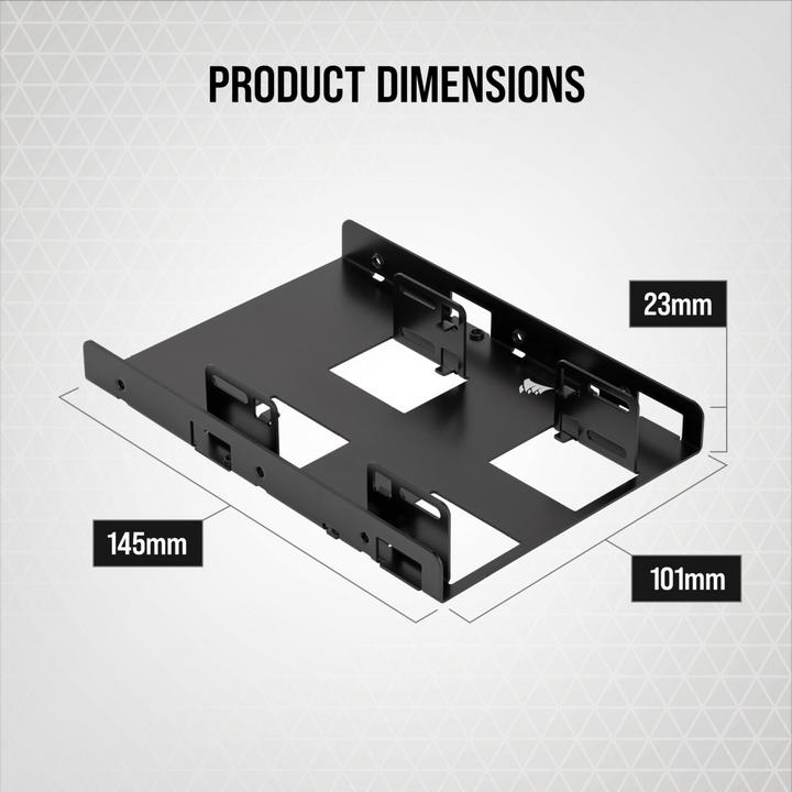 Image du produit Corsair Support de montage double SSD CSSD-BRKT2