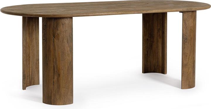 Immagine prodotto Bizzotto Tavolo Orlando ovale marrone (210 x 100 x 76 cm)