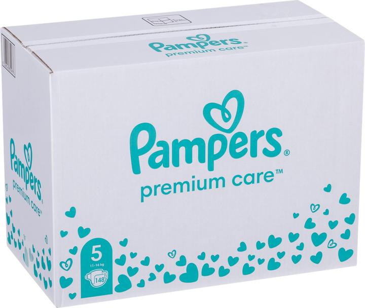 Immagine prodotto Pampers Premium (Dimensione 5, Pacco mensile, 148 Pezzo/i)