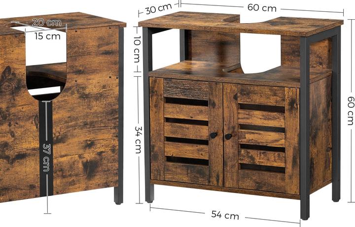 Actual product image Vasagle Havanna (60 x 30 x 60 cm)