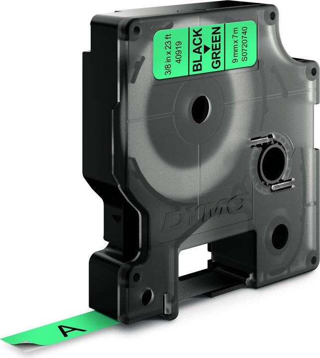 Produktbild Dymo S0720740 Standardband (0.90 cm, Grün)
