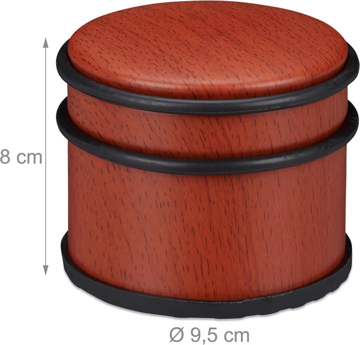 Actual product image Relaxdays Doorstop (1 Piece, 9.5 x 9.5 x 8 cm)