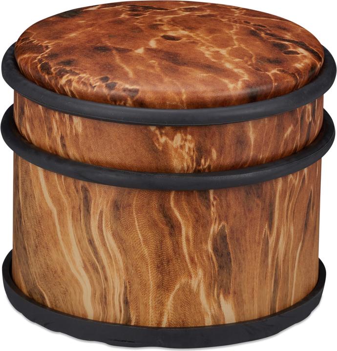 Marbled wood look