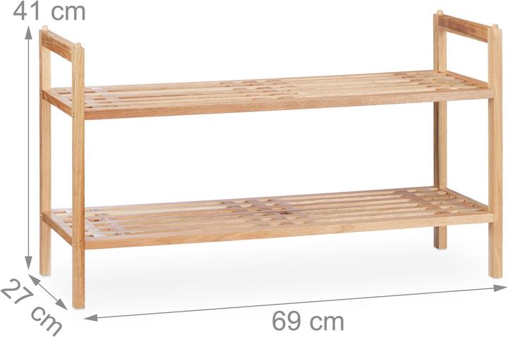Productafbeelding Relaxdays Schoenenrek (69 x 27 x 41 cm)