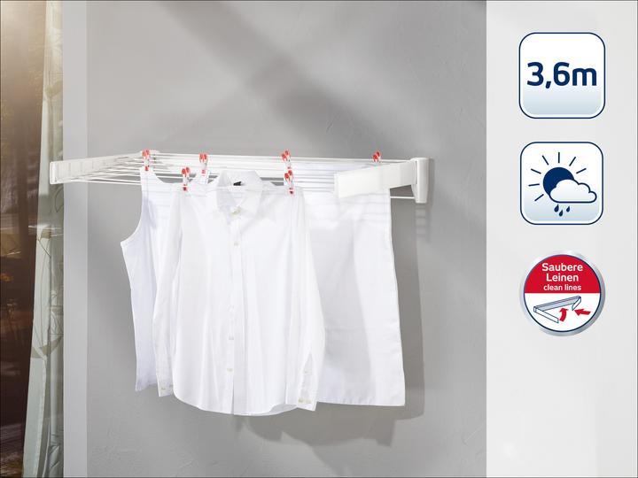 Produktbild Leifheit Wandtrockner Telegant 36 Protect Plus (3.60 m)