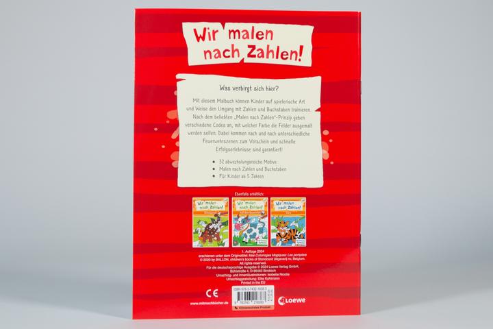 Produktbild Loewe Wir malen nach Zahlen! - Feuerwehr