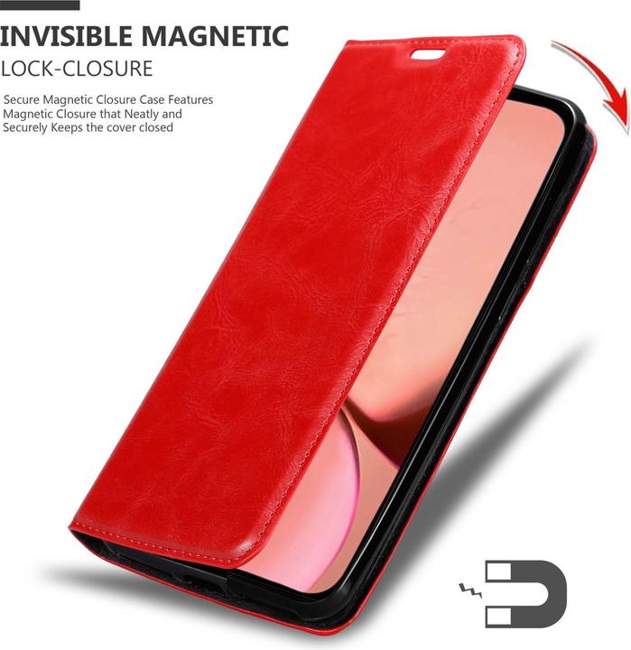 Immagine prodotto Cadorabo Libro Invis. Coperchio magnetico (Apple iPhone 13 Pro)