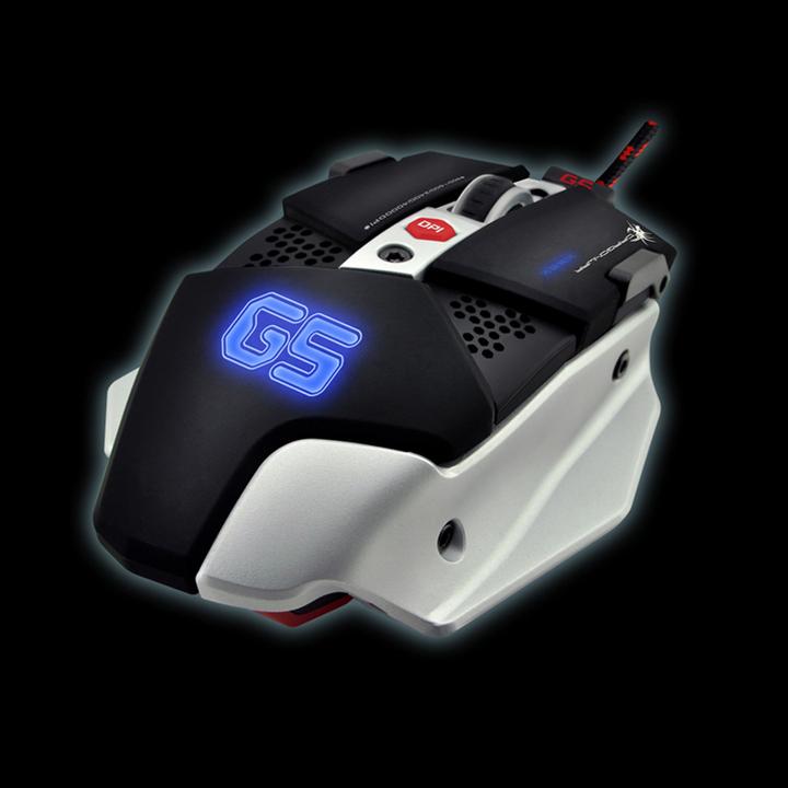 Actual product image Dragon War G5 Warlord Gaming Mouse incl. Mousepad (Cable)