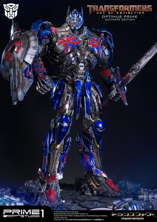 Actual product image Prime 1 Studio Transformers - Era of Doom Optimus Prime - EX Version Ultimate Edition Statue
