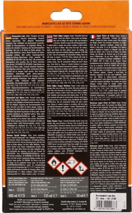 Produktbild Foliatec Bremssattel Lack