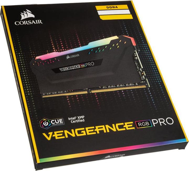 Image du produit Corsair Vengeance RGB Pro (2 x 16GB, 2933 MHz, RAM DDR4, DIMM)