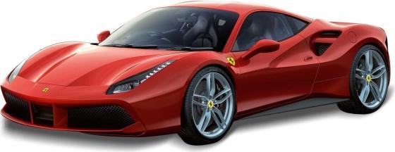 Produktbild Rastar R/C 1:24 Ferrari 488 Gtb Matt Black (23030)