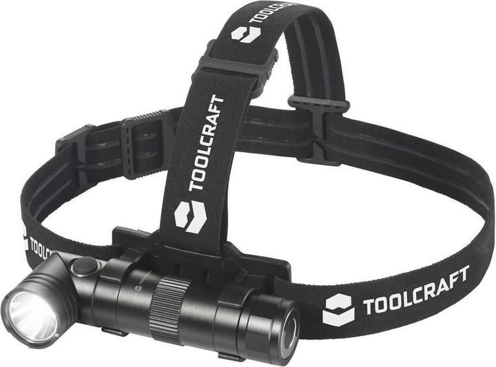 Toolcraft TO-7838469 Lampe frontale à LED SMD alimentée par batterie 2000 lm 200 h TO-78384 (2000 lm)