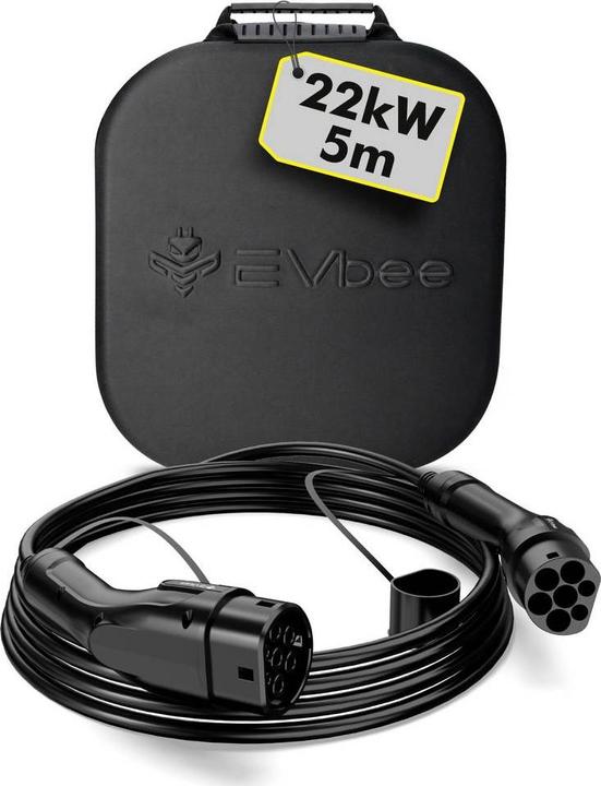Immagine prodotto EVbee E100003 Cavo di ricarica eMobility da 5 m (22 kW, 32 A, 5 m)