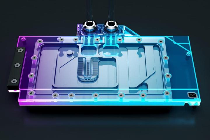 Produktbild Alphacool Eisblock Aurora GPX-N RTX 3090 Ti STRIX/TUF mit Backplate - Acryl + Nickel