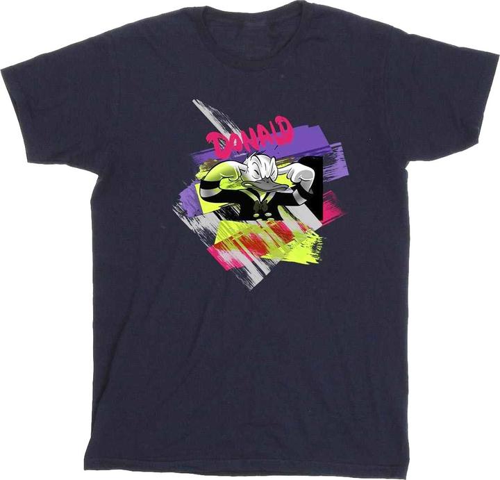 Disney Donald Duck Ear Plug Bright TShirt (M)