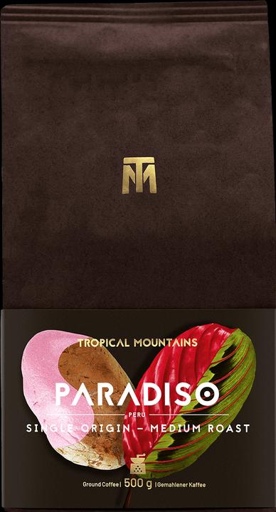 Tropical Mountains Paradiso (Helle Röstung, Mittlere Röstung, Dunkle Röstung, 500 g)