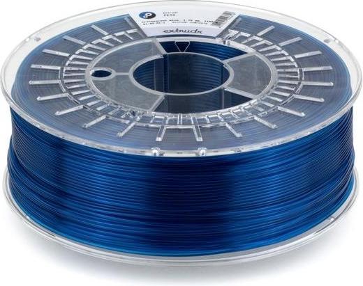 Image du produit Extrudr PETG - Bleu transparent - 1.75mm (PETG, 1.75 mm, 1100 g, Bleu)