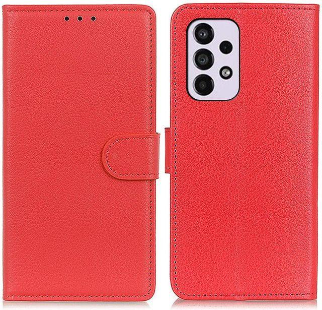 Produktbild MU Classic Litchi Leder Bookcover Series (Samsung Galaxy A33 5G)