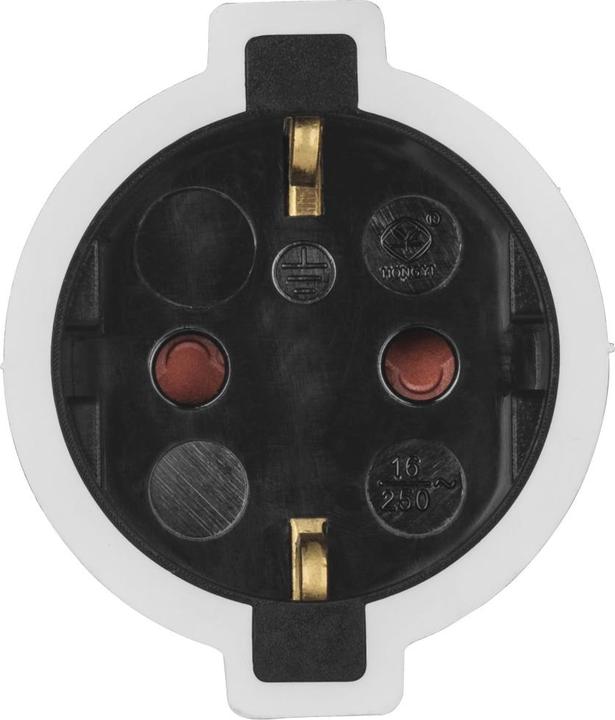 Productafbeelding Hama Beschermcontactverlengkabel Powerplug extra contactdoos, 3,0 m, wit (3 m)