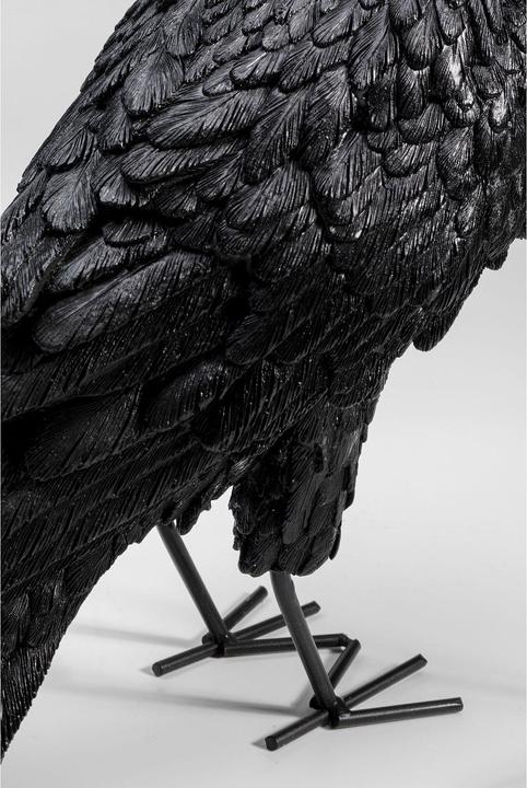 Produktbild Kare Design Tischleuchte Animal Crow Matt Schwarz (E27)