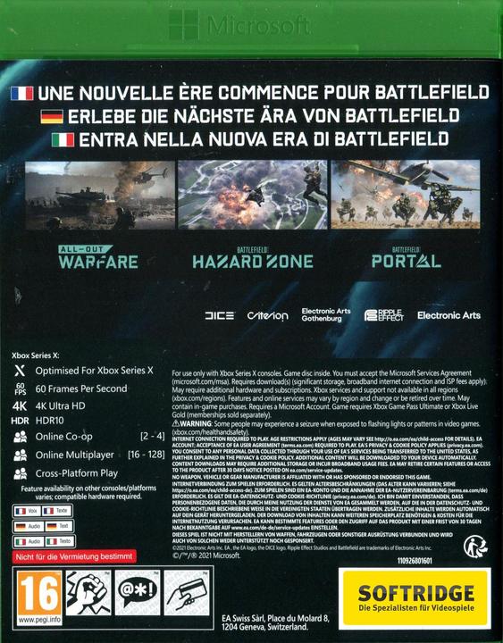 Immagine prodotto EA Games Campo di battaglia 2042 (Xbox Series X, DE, FR, IT)