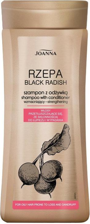 Immagine prodotto Joanna Lo shampoo e il balsamo alla rapa sono capelli grassi e sfibrati 400ml (400 ml, Shampoo liquido)