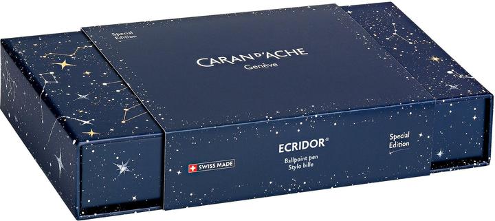 Produktbild Caran d'Ache Ecridor Cosmic Blue Sonderedition Geschenkset (Platin, 1 x)