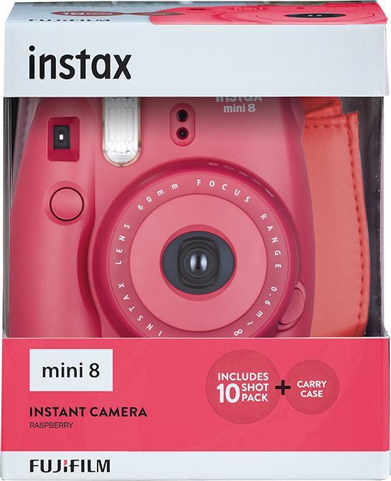 Image du produit Fujifilm Fuji Mini 8 Framboise + Film 10 vues + Sacoche