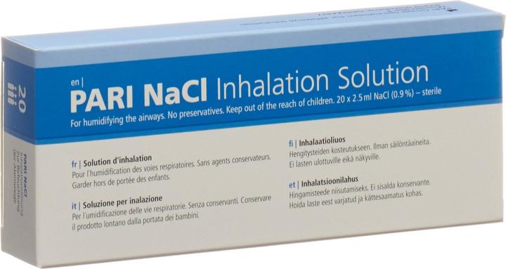 Actual product image PARI NaCl 0.9 % Inhalationslösung