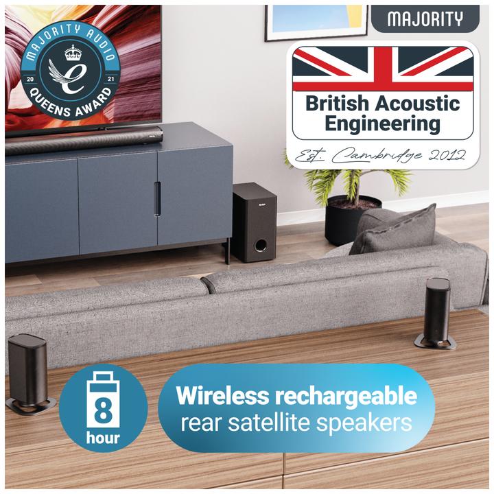 Actual product image Majority Everest 5.1 Dolby Audio Soundbar EU (300 W)