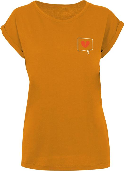 Merchcode Ladies Heartbreak X Extended Shoulder Tee - 111573