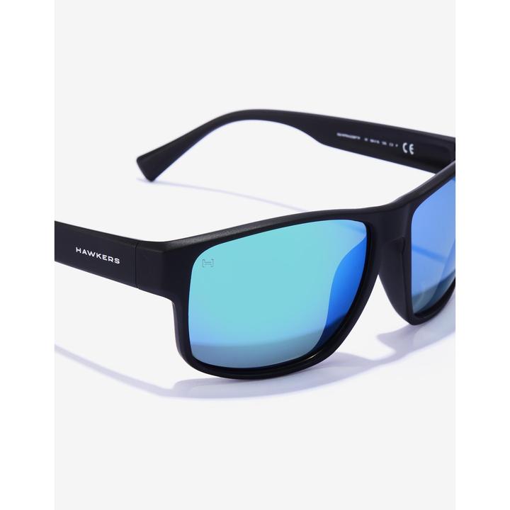 Actual product image Hawkers Unisex-Sonnenbrille Faster Raw Schwarz Smaragdgrün Polarisiert (Ø 49 mm)
