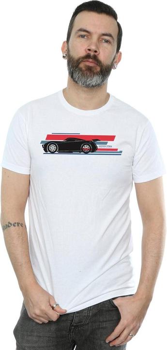 Immagine prodotto Disney Cars Jackson Storm Stripes Maglietta Uomo (XL)