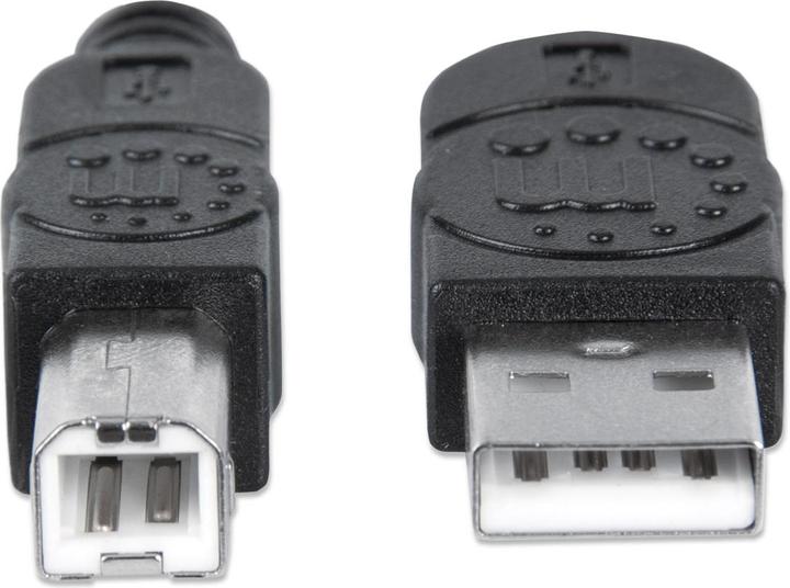 Immagine prodotto Manhattan Cavo di collegamento Hi-Speed USB B (5 m, USB 2.0, 2.50 W)