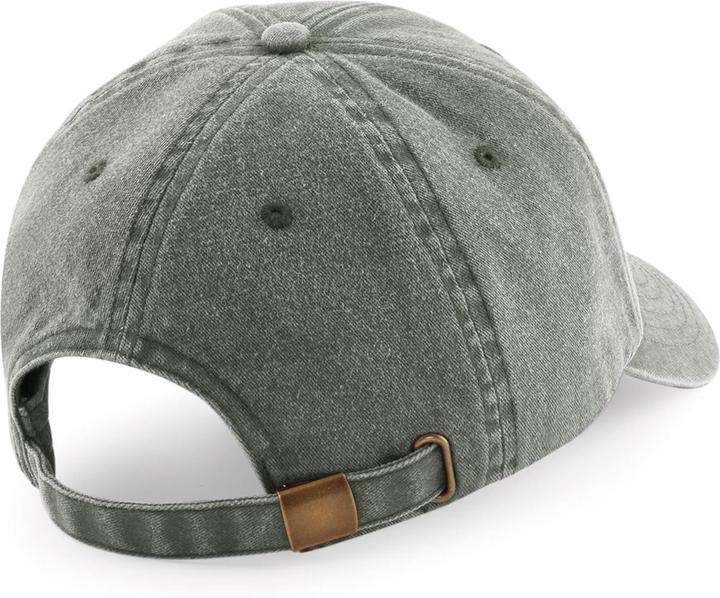 Actual product image Beechfield Low-profile vintage baseball cap (One size)