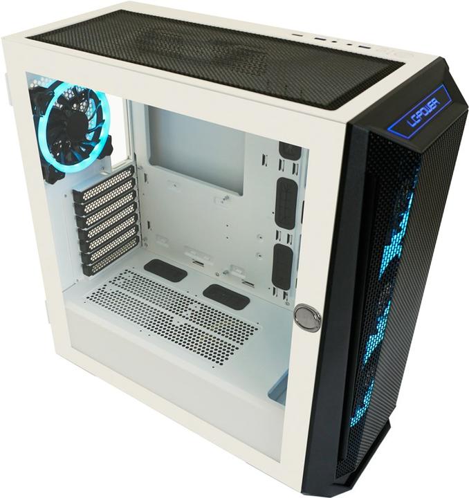 Image du produit LC-Power Boîtier Gaming 805BW Holo-1 X RGB noir/blanc retail (E-ATX, ATX, mATX, Mini-ITX)