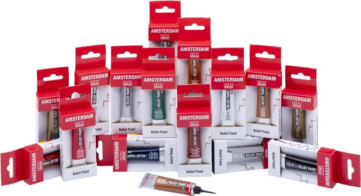 Actual product image Amsterdam Acrylic paint Reliefpaint 805 (Copper, 20 ml)