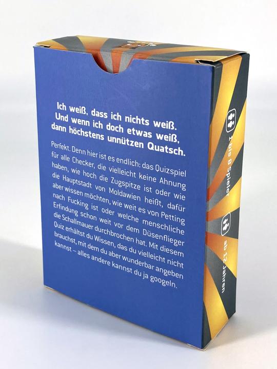 Produktbild Nutella hat Lichtschutzfaktor 9,7 – Das Quizspiel mit der vollen Dosis unnützes Wissen (Deutsch)