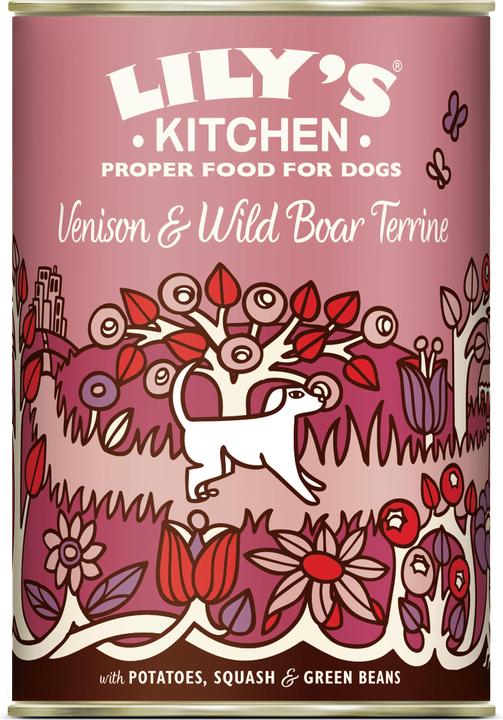 Lily's Kitchen Terrine de chevreuil et de sanglier (Adulte, 1 pcs, 400 g)