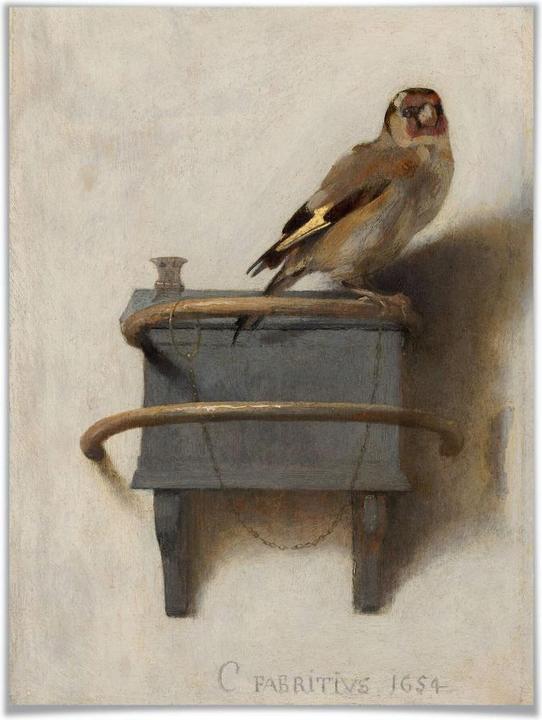 Immagine prodotto Trenddeko Il cardellino (50 x 60 cm)