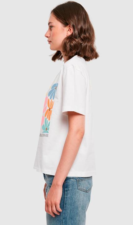 Actual product image Merchcode Ladies Happiness Blooms Here Tee - 192543 (S)